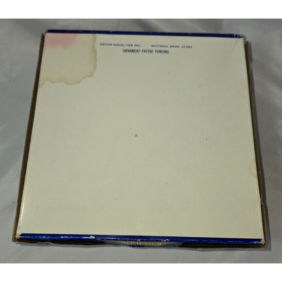 Jewelbrite Christmas Ornaments Diorama Choir Angels Frosted Glass Teardrop Unuse - Picture 6 of 15